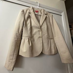 Cream colored blazer
